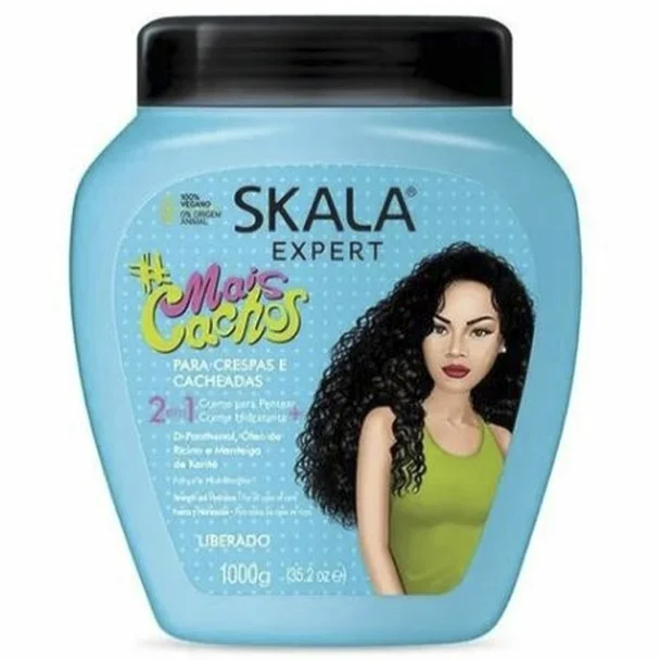 MASCARA MAIS CACHOS/RULOS HIDRON 2EN1 1000ML - imagen 1